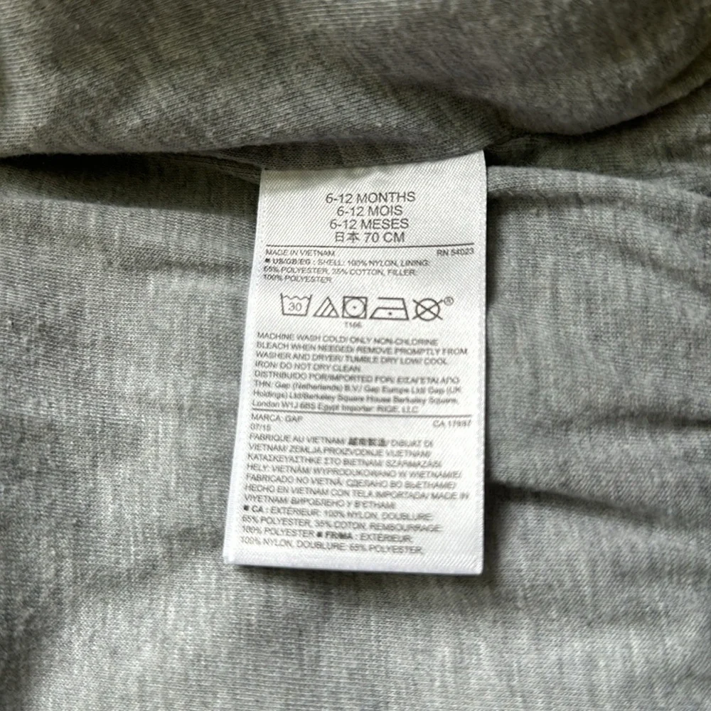 baby GAP puffer vest